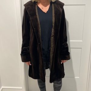 Bisang Sheared Mink coat